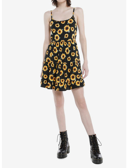 Vestido Girasoles Corto