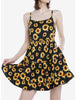 Vestido Girasoles Corto
