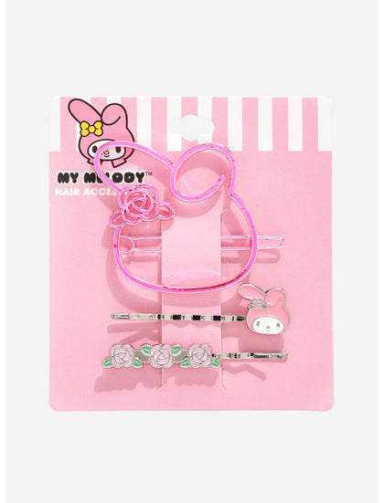 Sanrio My Melody Floral Broche Cabello