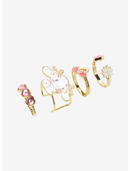Sanrio Cinnamoroll Sweets Set De Anillos