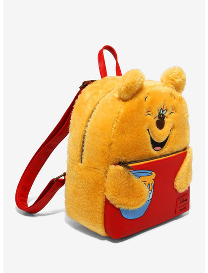 Winnie Pooh Mochila Fluffy Peluche