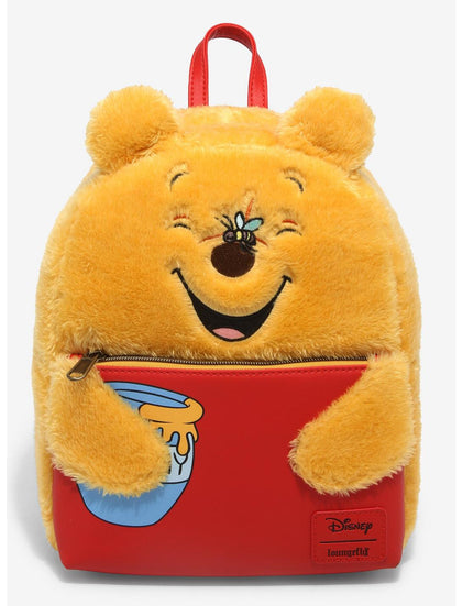 Winnie Pooh Mochila Fluffy Peluche