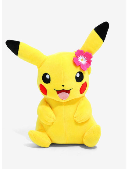 Pokemon Peluche Pikachu Flor