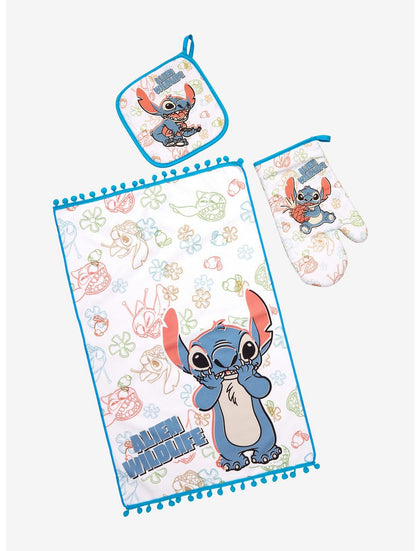 Stitch Set De Cocina Alien Wildlife