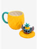 Stitch Taza Piña Con Tapadera