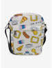 Friends Bolsa Crossbody Comida Iconos