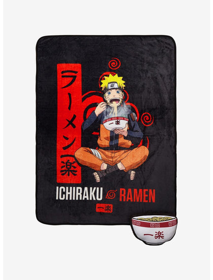 Naruto Cobija Con Almohada Ramen