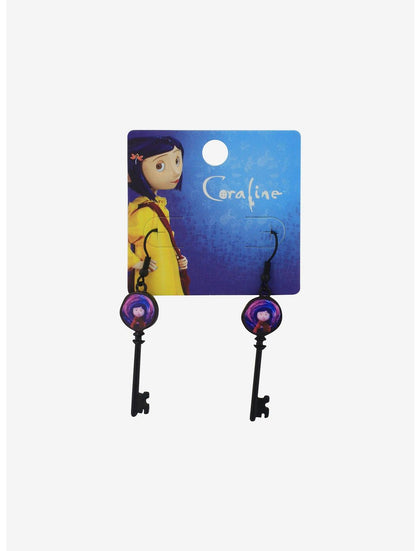 Coraline Aretes Llave