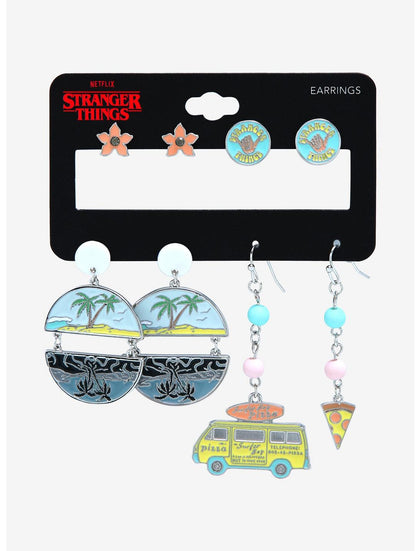 Stranger Things Set De Aretes California