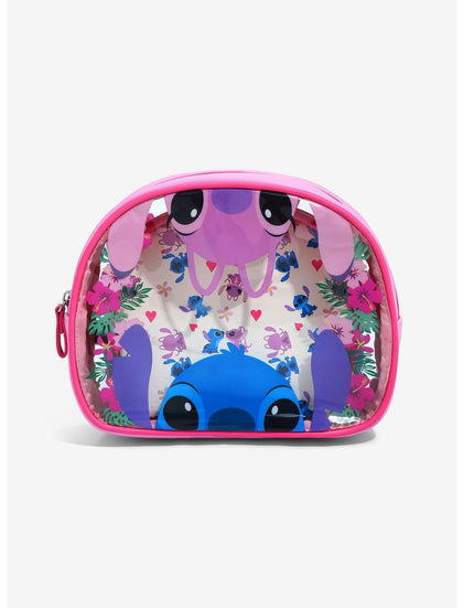 Stitch Y Angel Bolsa Cosmetiquera