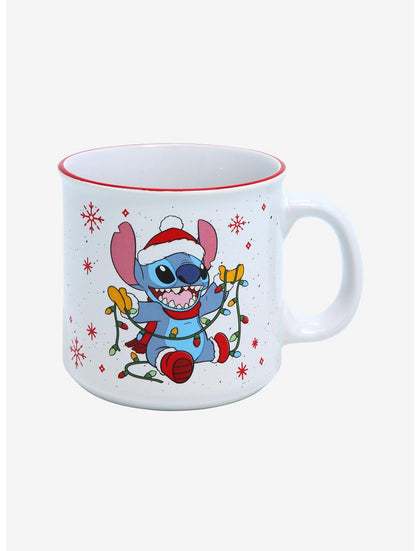 Stitch Taza Navidad Camper