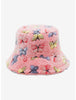 Gorrito Mariposa Peluche Bucket Hat