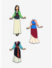 Disney Mulan Trajes Magnéticos Pin