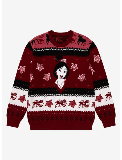 Mulan Ugly Sweater Sueter Mushu