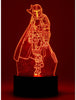 Star Wars The Mandalorian Mando Lampara 3D LED