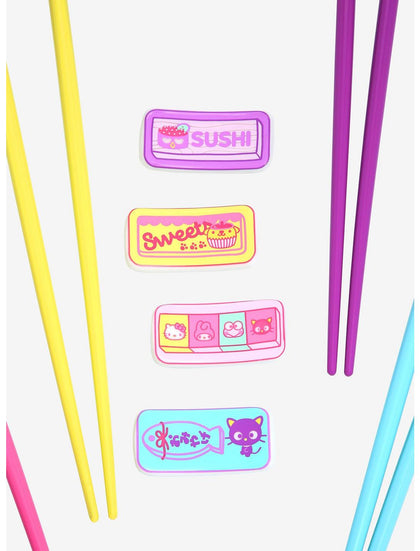Sanrio Hello Kitty Set De Palillos Pastel