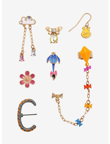 Winnie Pooh Set De Aretes Mismatch