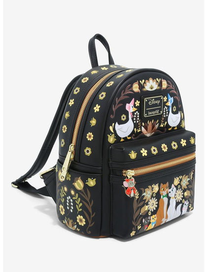 Los Aristogatos Mochila Personajes Black
