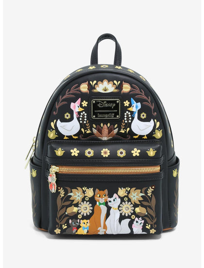 Los Aristogatos Mochila Personajes Black