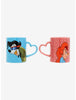 Disney A Goofy Movie Max & Roxanne Corazon Set De Tazas