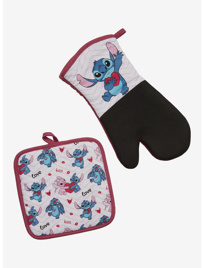 Disney Lilo & Stitch: The Series Angel & Stitch Set Cocina San Valentin