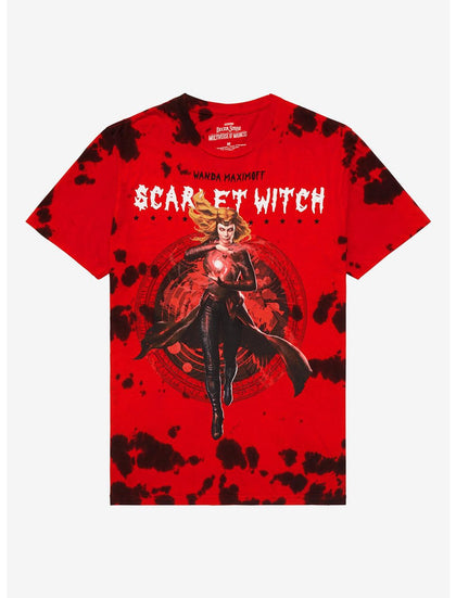 Bruja Escarlata Camisa Tie Dye Scarlet Witch Marvel