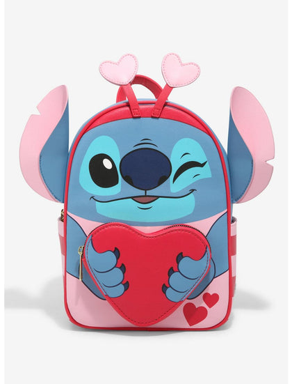 Stitch San Valentin Mochila