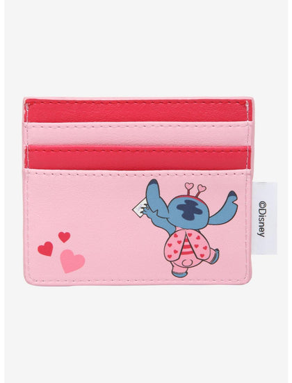 Stitch San Valentin Tarjetero