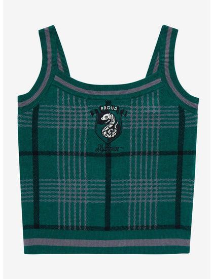 Harry Potter Slytherin Camisa Tirantes Cuadros