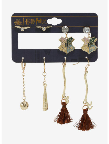 Harry Potter Hogwarts Quidditch Set De Aretes