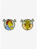 Shrek Y Fiona Set De Pin