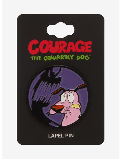 Coraje El Perro Cobarde Pin