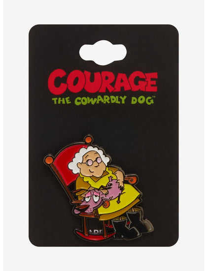 Coraje El Perro Cobarde Pin Muriel