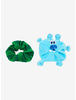 Pistas De Blue Scrunchie Set