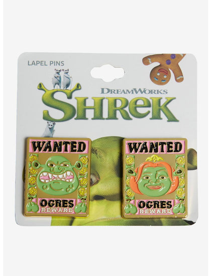 Shrek Fiona Pin Set