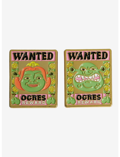 Shrek Fiona Pin Set