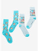 Bob Esponja Set De Calcetines Azules