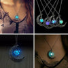 Collar Media Luna Luminoso