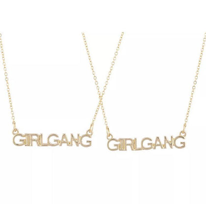 Collar De La Amistad Girl Gang