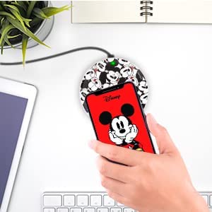 Mickey Mouse Cargador Inalambrico