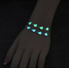 Brazalete de Corazones Luminosos