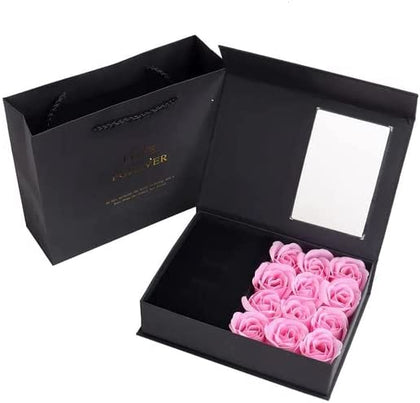 Caja De Rosas Para Joyeria Regalo
