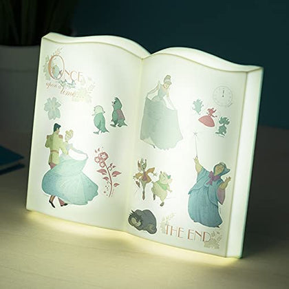 Cenicienta Libro Cuentos Lampara Escritorio