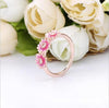 Anillo Flores Margaritas Rosas Plata .925