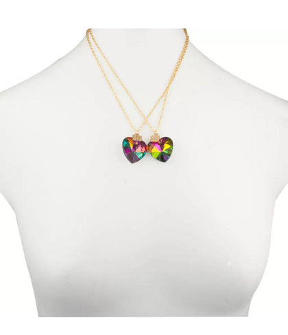 Collar De La Amistad Corazones Swarovzki