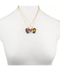 Collar De La Amistad Corazones Swarovzki