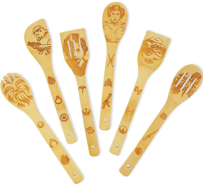 Star Wars Cucharas Madera Cocina