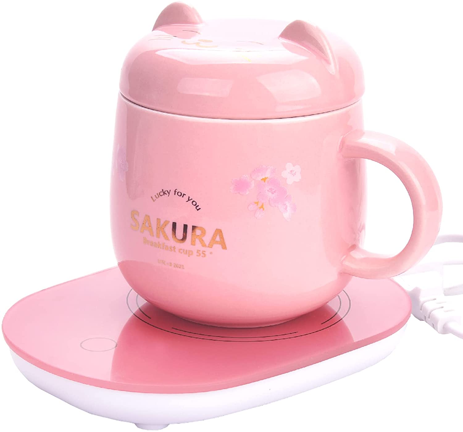 Calentador De Taza Set Taza Incluida Sakura – Accesorios-Mexicali