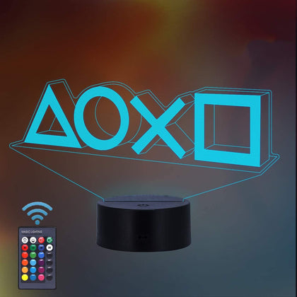 Playstation Lampara Holografica Logo