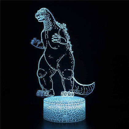 Lampara Holografica Godzilla